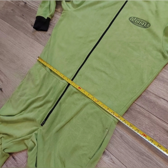 Starwars Yoda Bodysuit Pajamas Costume Onies Sleepwear Green Size Large Unisex - Picture 3 of 12